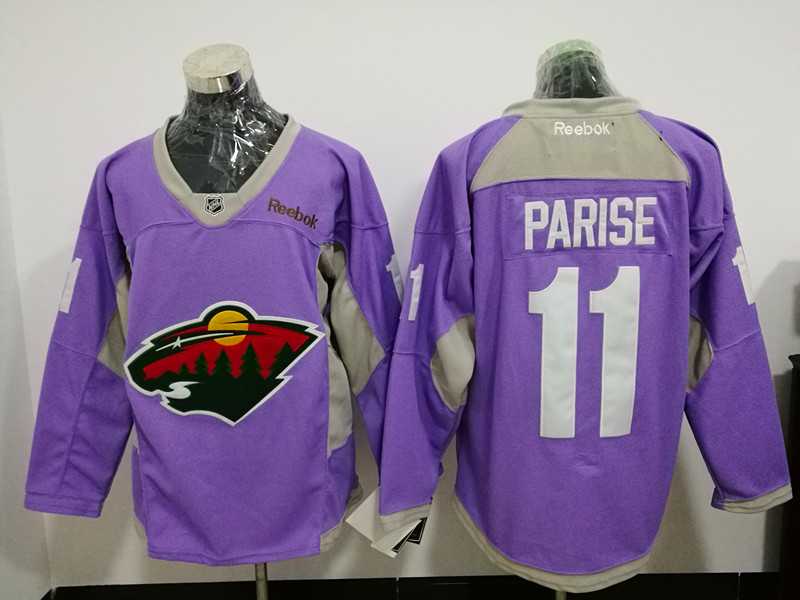 Minnesota Wild #11 Zach Parise Purple Hockey Fights Cancer Night Reebok Stitched Jersey,We sell and wholesale Minnesota Wild #11 Zach Parise Purple Hockey Fights Cancer Night Reebok Stitched Jersey on line form chian!